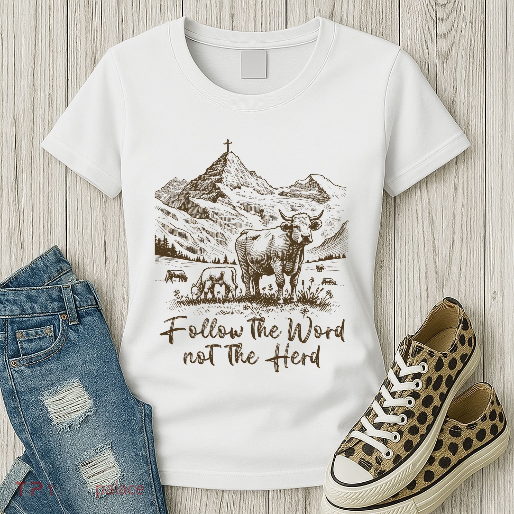 Follow The Word Not The Herd Women's T-Shirt