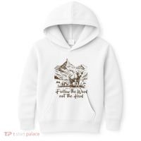 Follow The Word Not The Herd Kids Hoodie thumb 0
