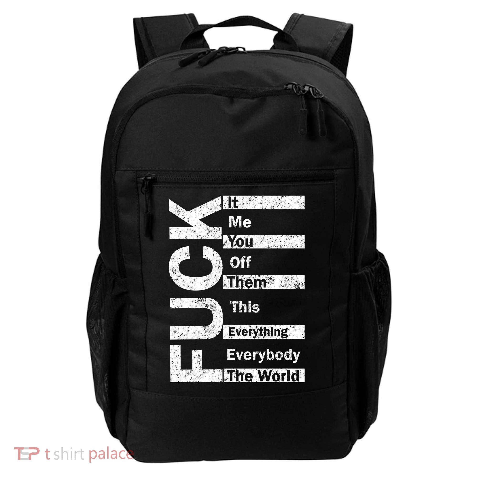 F The World Backpack