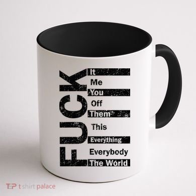 F The World Coffee Mug back
