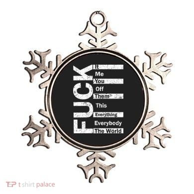 F The World Ornament