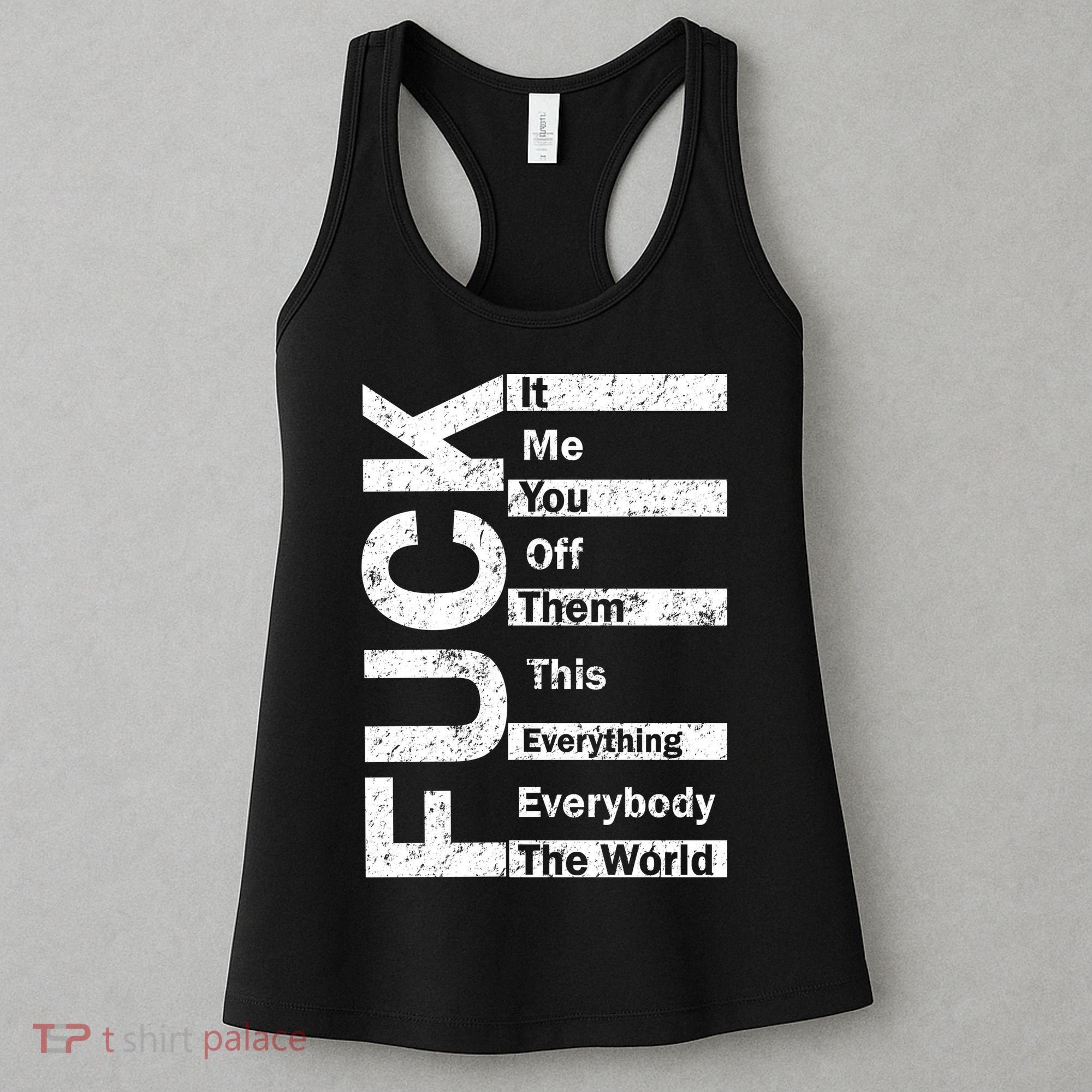 F The World Women's Tank Top