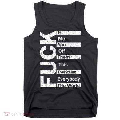 F The World Tank Top