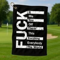 F The World Golf Towel thumb 1