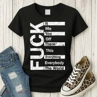 F The World Women's T-Shirt thumb 3
