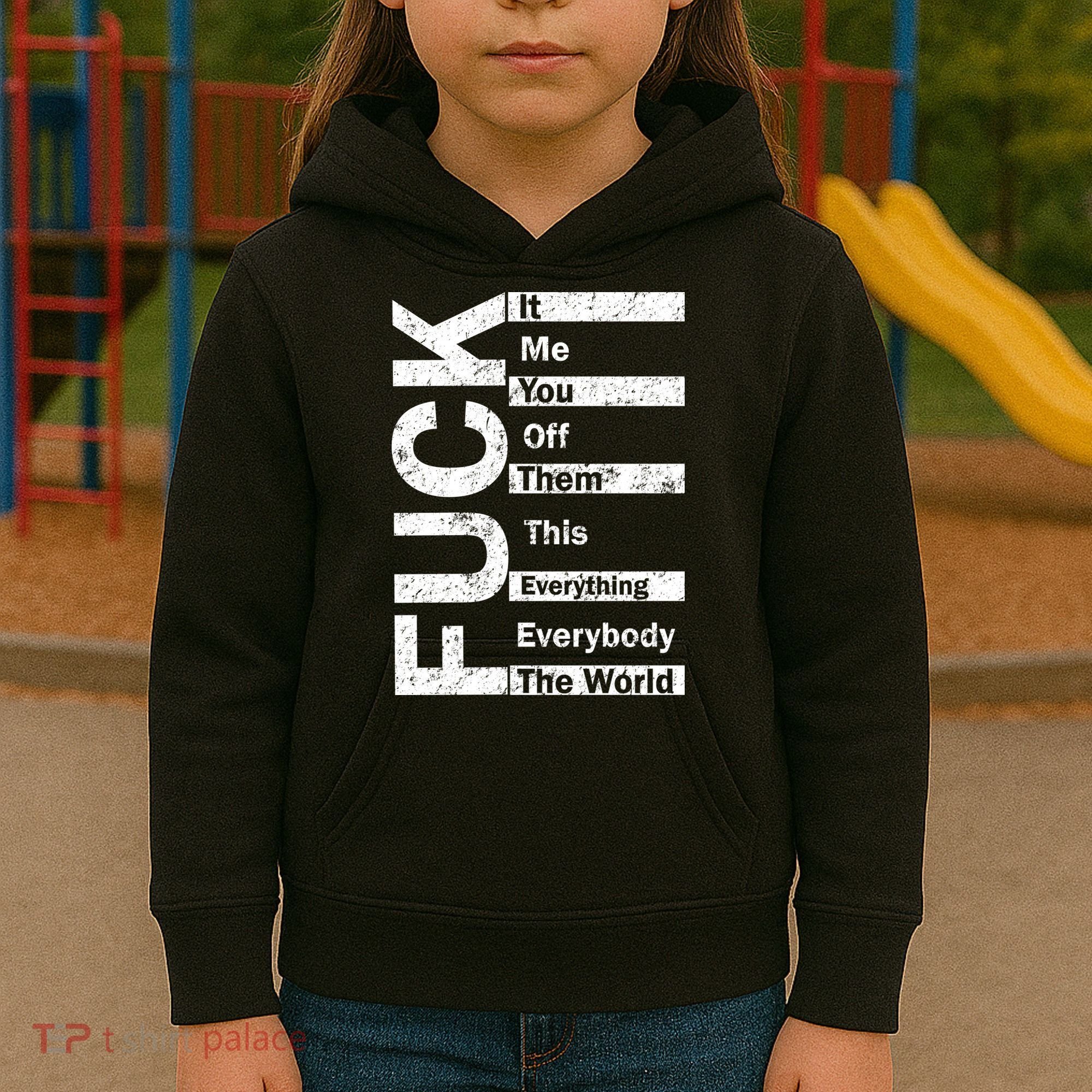 F The World Kids Hoodie