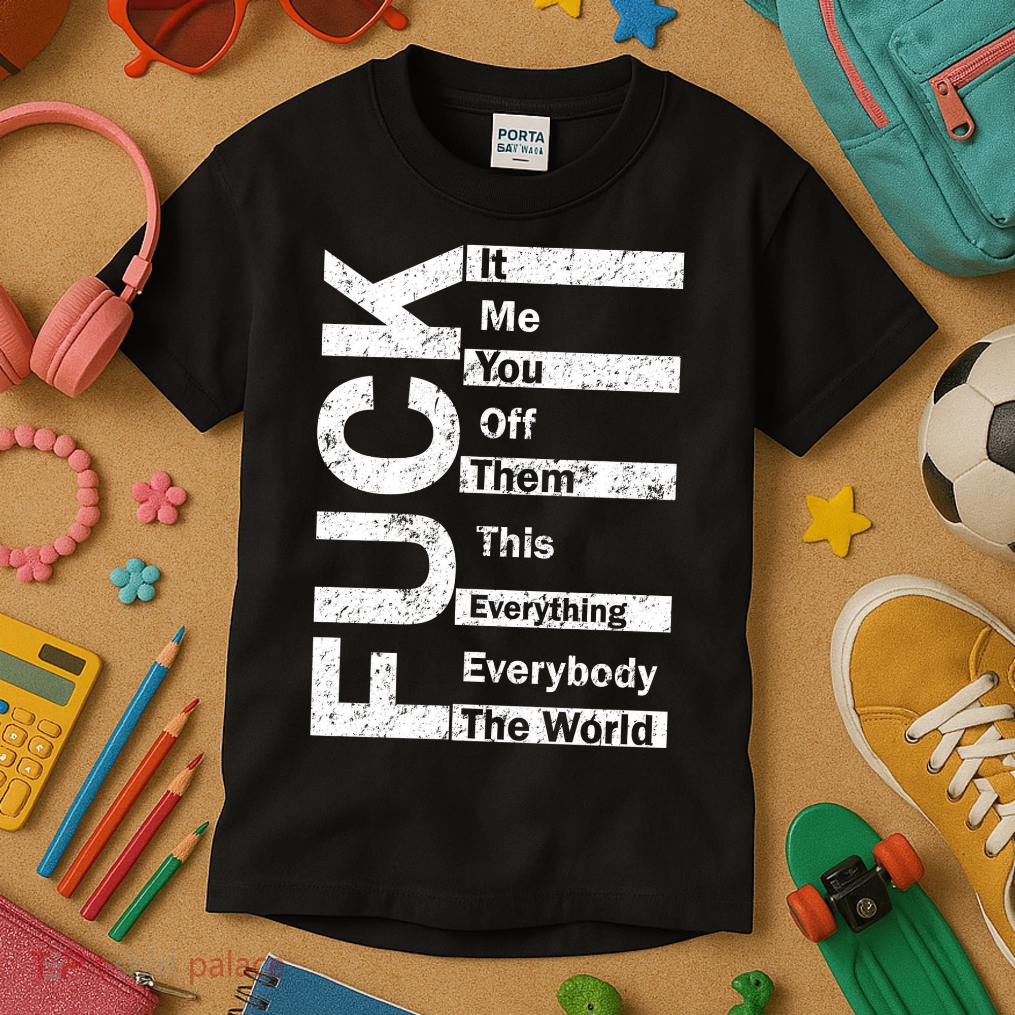F The World Kids T-Shirt