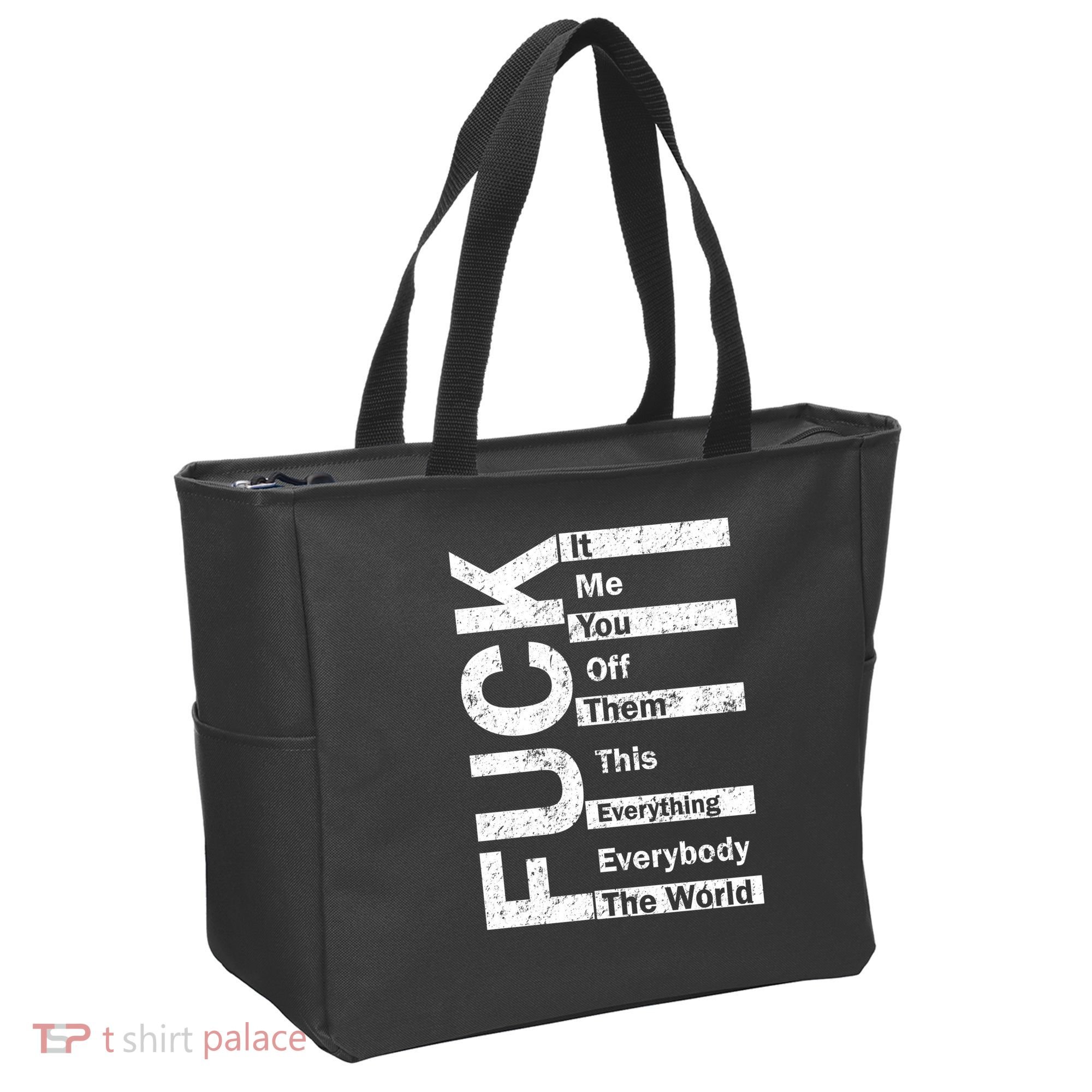 F The World Tote Bag
