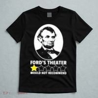 Ford's Theater Would Not Recommend 1Star Abraham Lincoln T-Shirt thumb 5