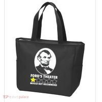 Ford's Theater Would Not Recommend 1Star Abraham Lincoln Tote Bag thumb 3