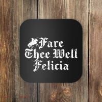 Fare Thee Well Felicia Ren Faire Coaster thumb 0