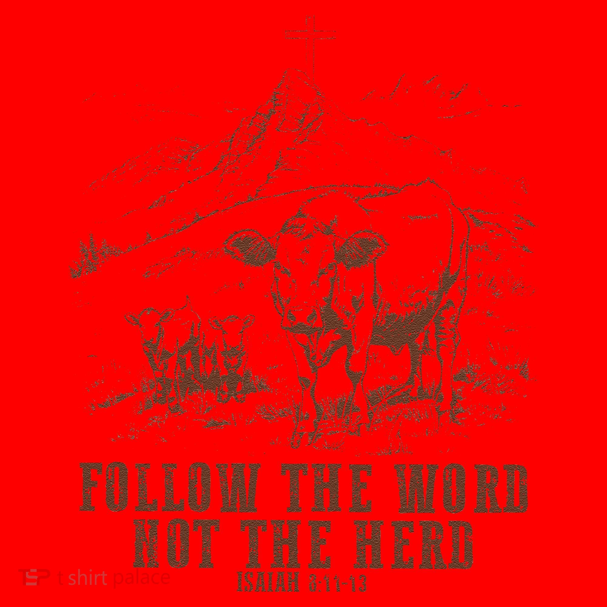Follow The Word Not The Herd Isaiah 8:11:13castles Santa Hat
