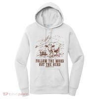 Follow The Word Not The Herd Isaiah 8:11:13castles Women's Hoodie thumb 0