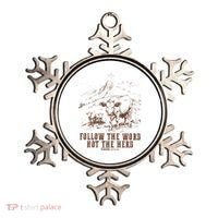 Follow The Word Not The Herd Isaiah 8:11:13castles Ornament thumb 0