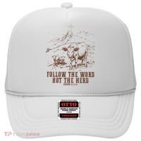 Follow The Word Not The Herd Isaiah 8:11:13castles Hat thumb 0