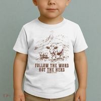 Follow The Word Not The Herd Isaiah 8:11:13castles Toddler T-Shirt thumb 2
