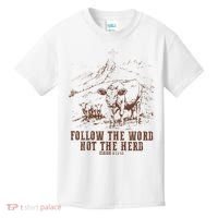 Follow The Word Not The Herd Isaiah 8:11:13castles Kids T-Shirt thumb 0