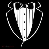 Fake Tuxedo White Bucket Hat thumb 4