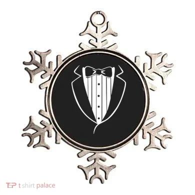 Fake Tuxedo White Ornament