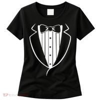 Fake Tuxedo White Women's T-Shirt thumb 0