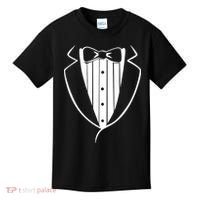 Fake Tuxedo White Kids T-Shirt thumb 0