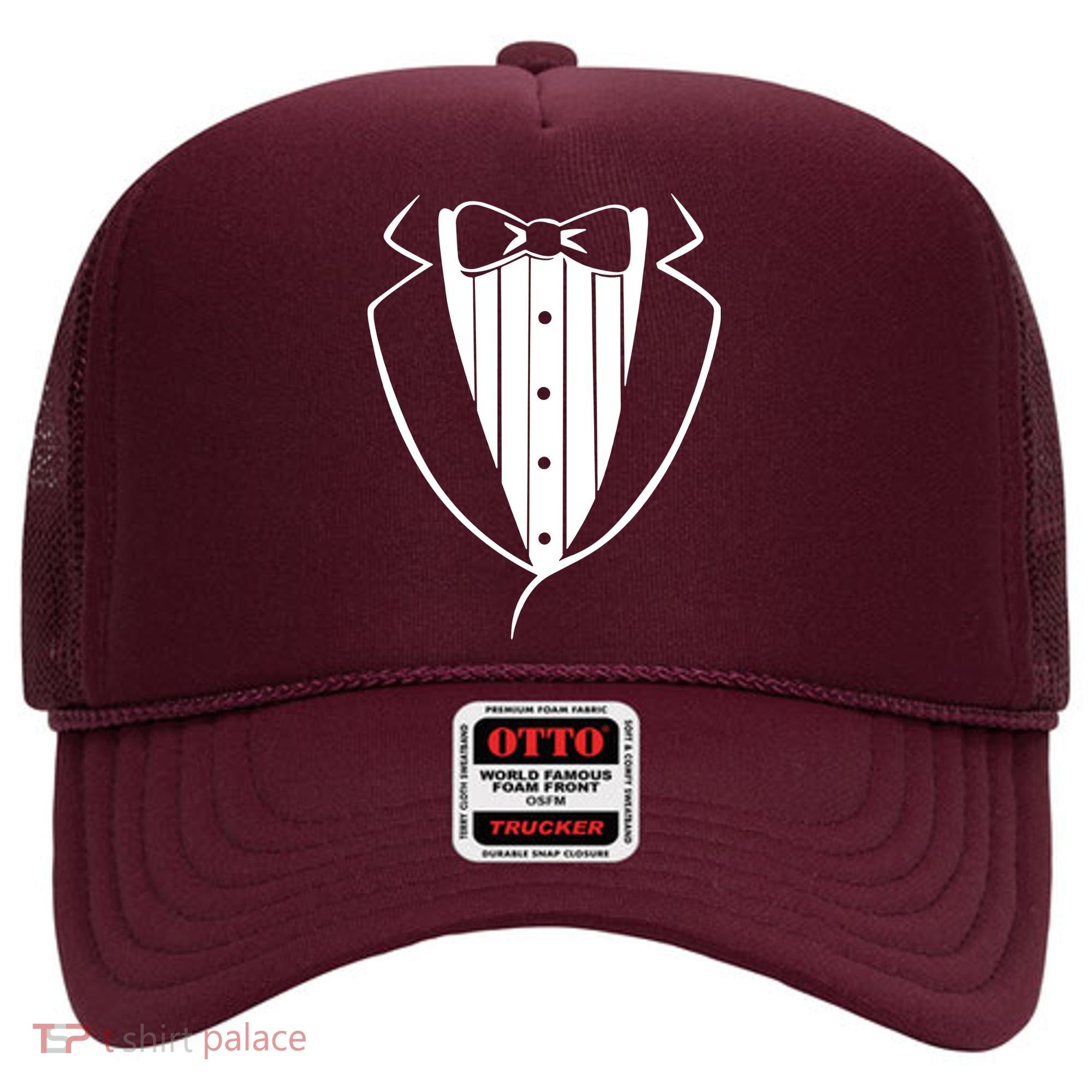 Fake Tuxedo White Hat
