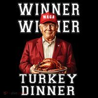 Funny Trump Winner Winner Turkey Dinner Thanksgiving Gift Coffee Mug thumb 5