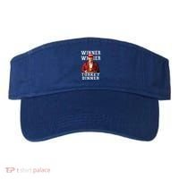 Funny Trump Winner Winner Turkey Dinner Thanksgiving Gift Visor thumb 0