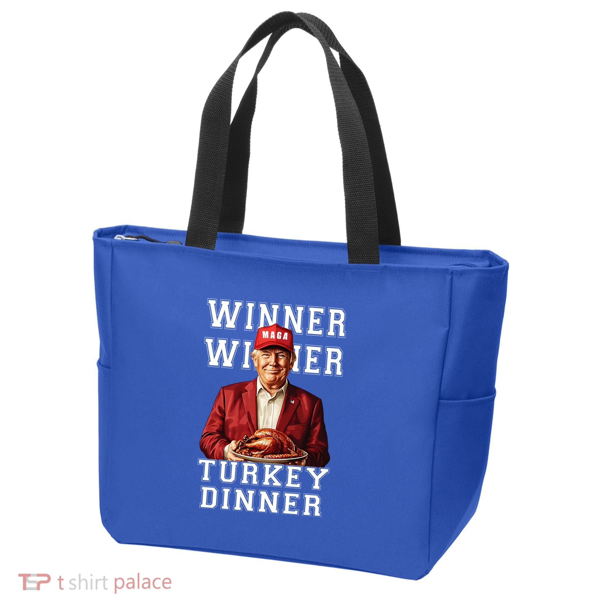 Funny Trump Winner Winner Turkey Dinner Thanksgiving Gift Tote Bag
