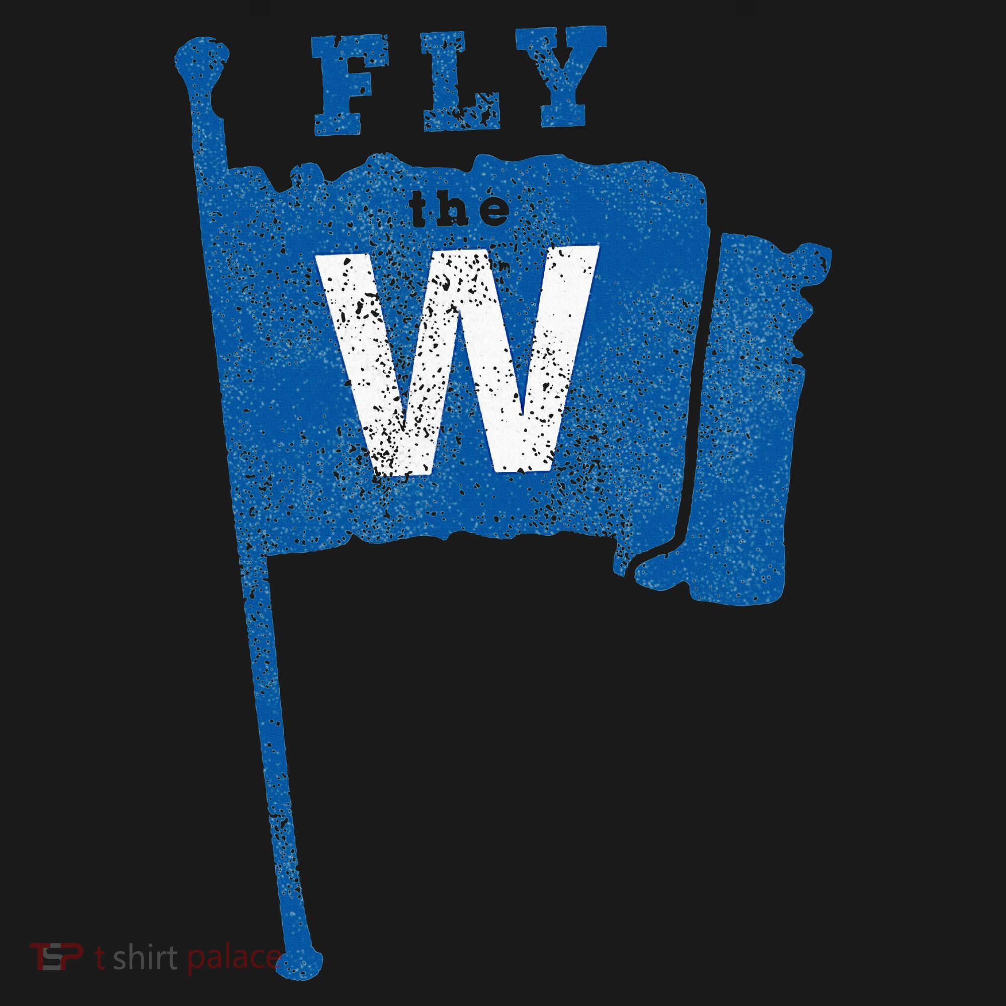 Fly The W Chicago Baseball Winning Flag Doggie Tank
