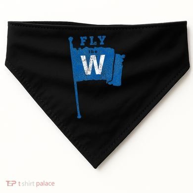 Fly The W Chicago Baseball Winning Flag USA-Made Doggie Bandana