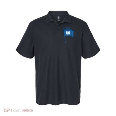 Fly The W Chicago Baseball Winning Flag Polo