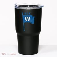 Fly The W Chicago Baseball Winning Flag Tumbler thumb 0