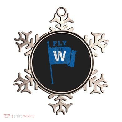 Fly The W Chicago Baseball Winning Flag Ornament