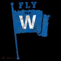 Fly The W Chicago Baseball Winning Flag Ornament thumb 1