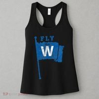 Fly The W Chicago Baseball Winning Flag Women's Tank Top thumb 3