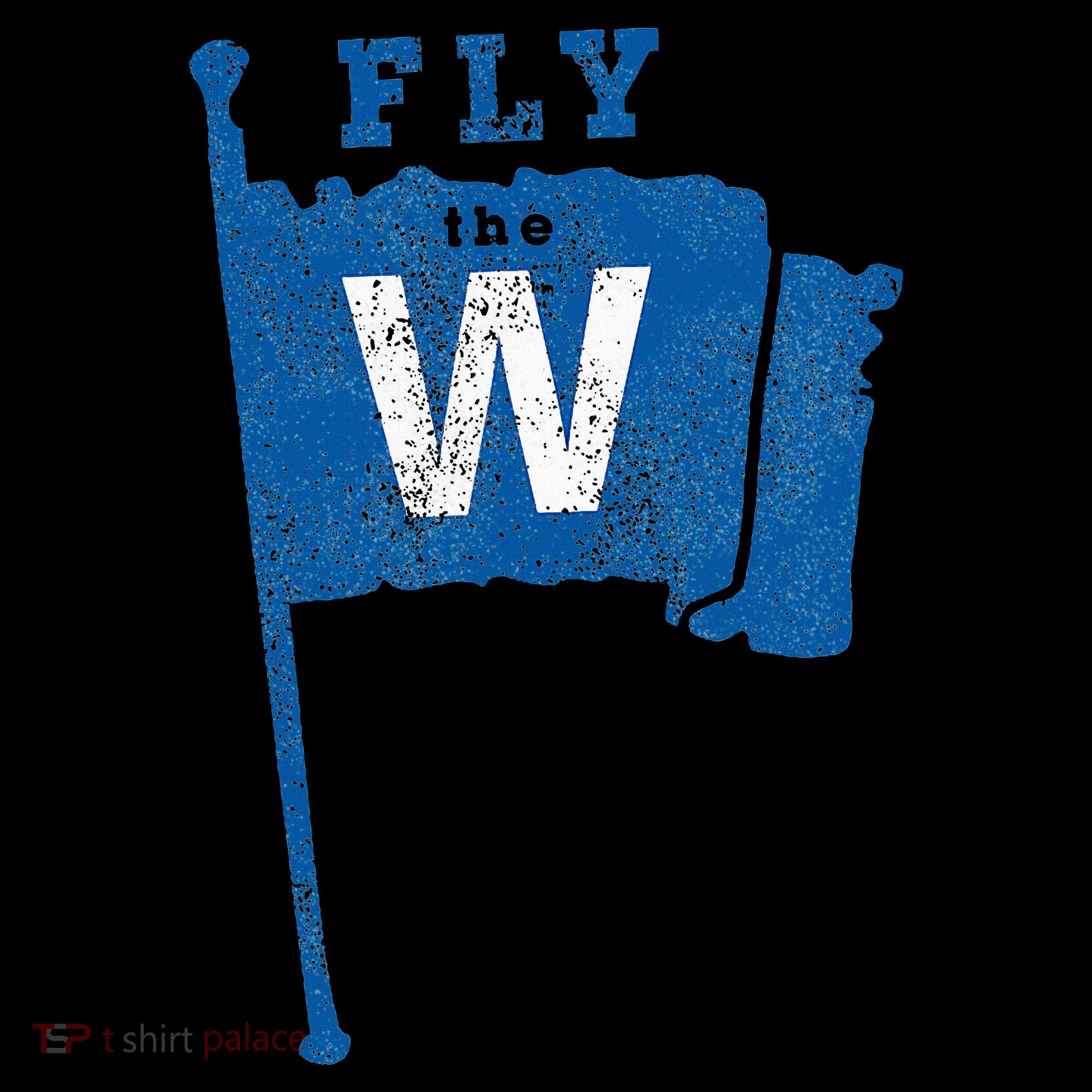 Fly The W Chicago Baseball Winning Flag Baby Bodysuit