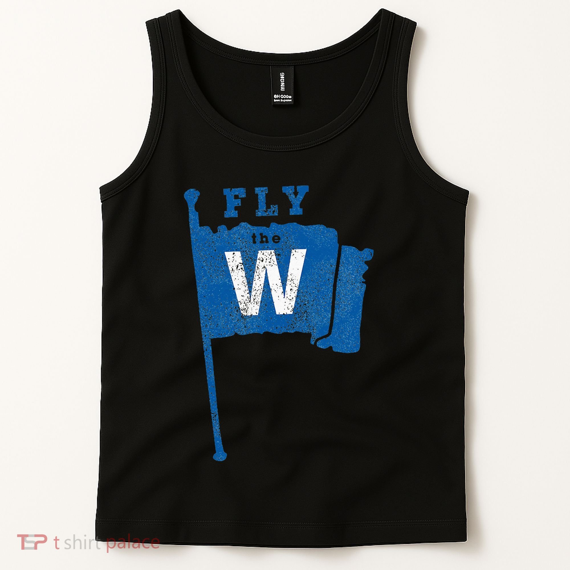 Fly The W Chicago Baseball Winning Flag Tank Top