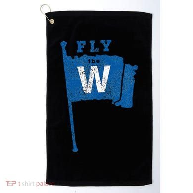 Fly The W Chicago Baseball Winning Flag Golf Towel
