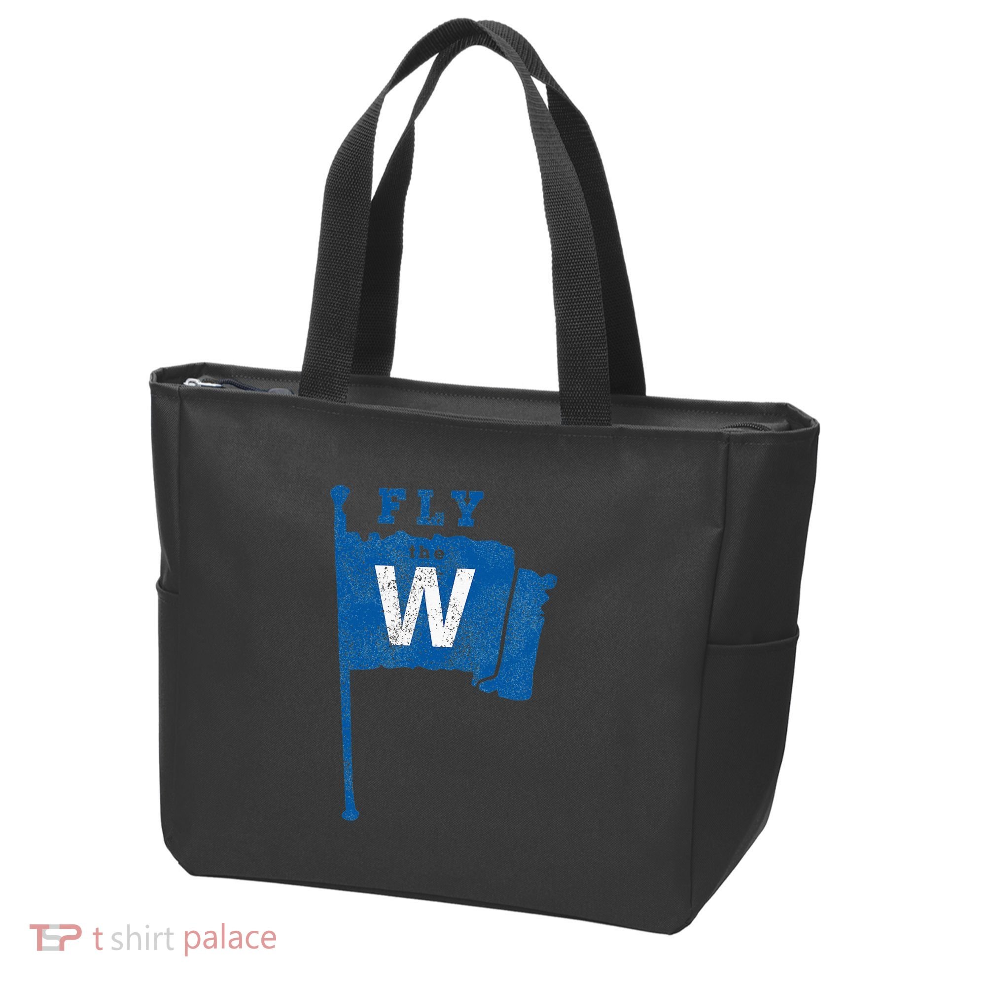 Fly The W Chicago Baseball Winning Flag Tote Bag