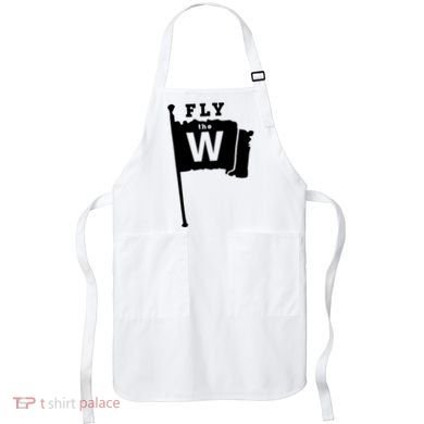 Fly The W Chicago Baseball Winning Flag Apron
