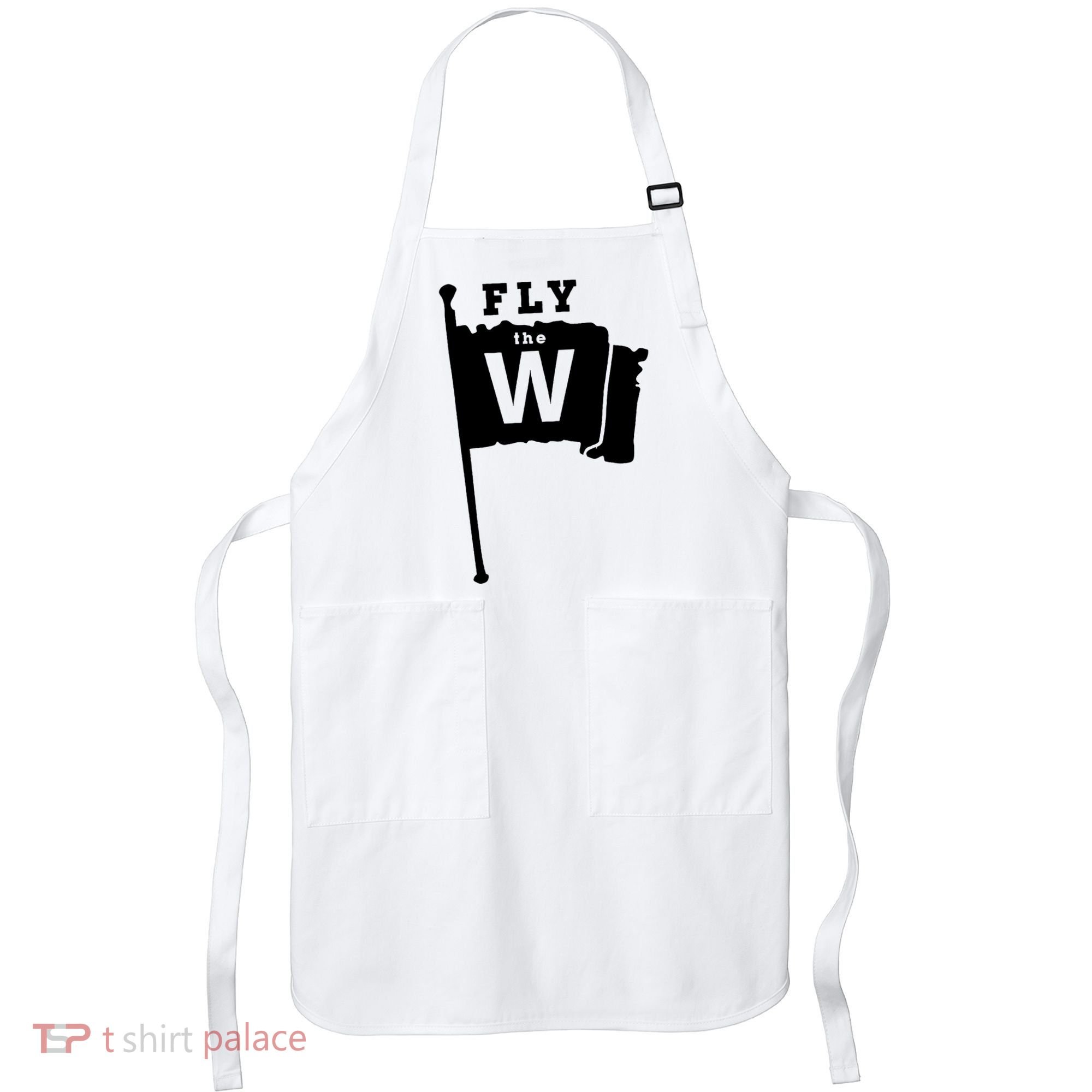 Fly The W Chicago Baseball Winning Flag Apron