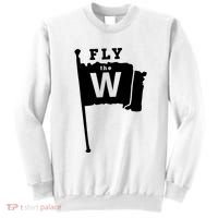 Fly The W Chicago Baseball Winning Flag Sweatshirt thumb 0