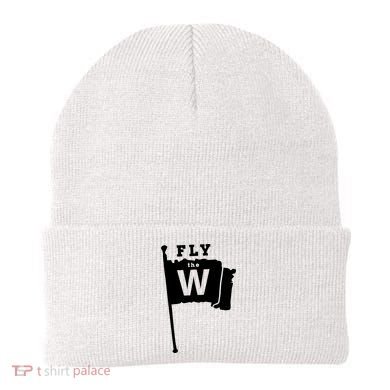 Fly The W Chicago Baseball Winning Flag Beanie
