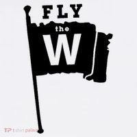 Fly The W Chicago Baseball Winning Flag Women's Hoodie thumb 2