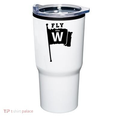 Fly The W Chicago Baseball Winning Flag Tumbler