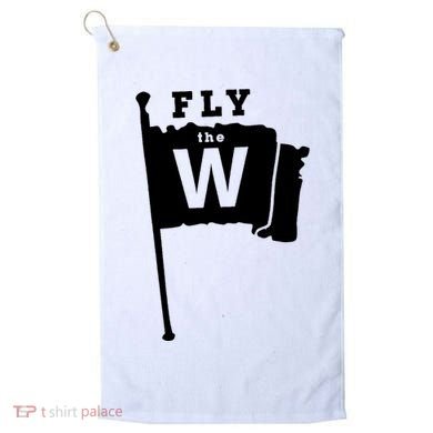 Fly The W Chicago Baseball Winning Flag Golf Towel