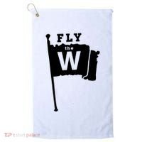 Fly The W Chicago Baseball Winning Flag Golf Towel thumb 0