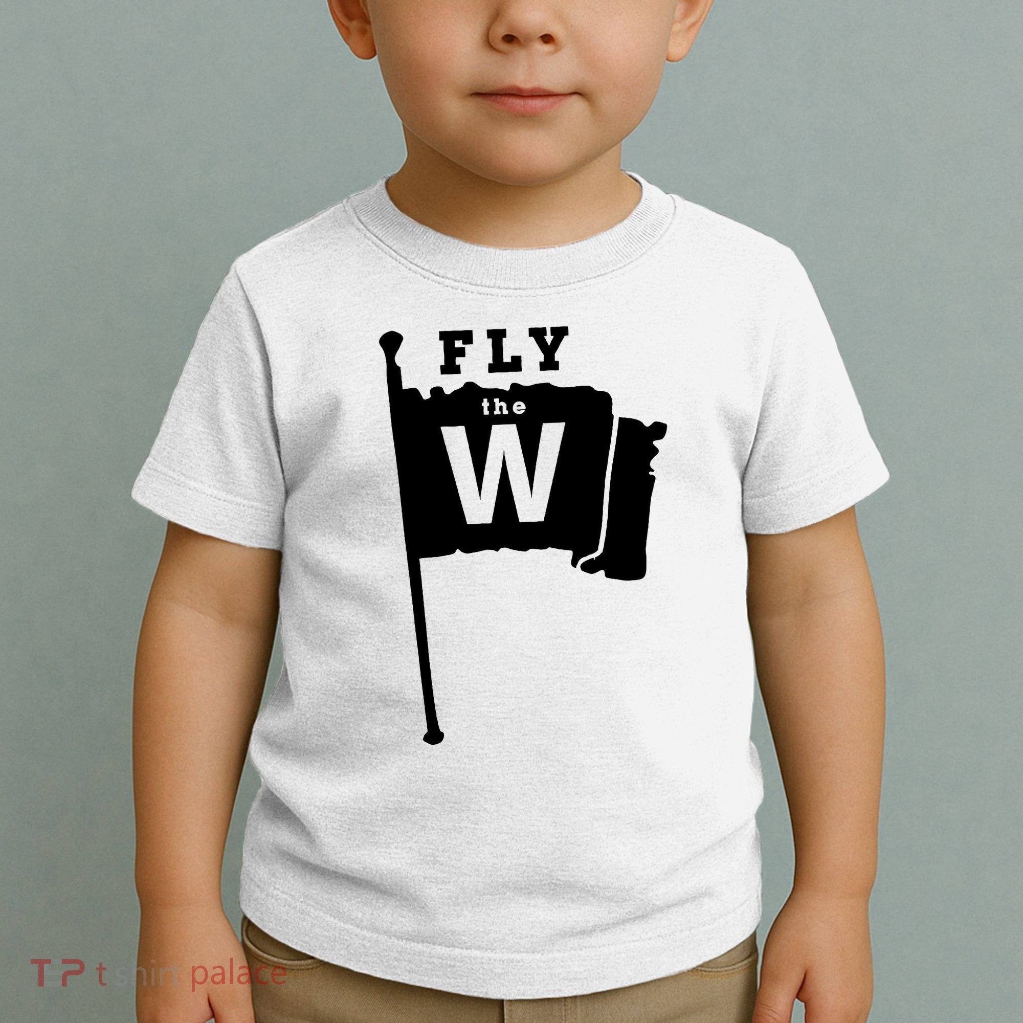 Fly The W Chicago Baseball Winning Flag Toddler T-Shirt