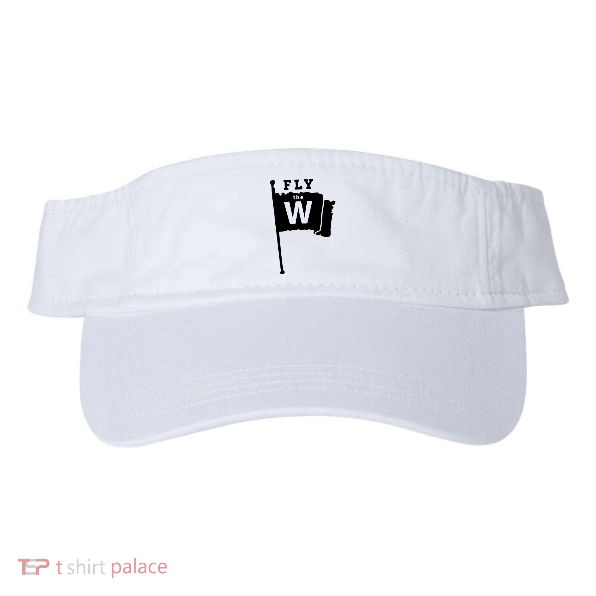 Fly The W Chicago Baseball Winning Flag Visor